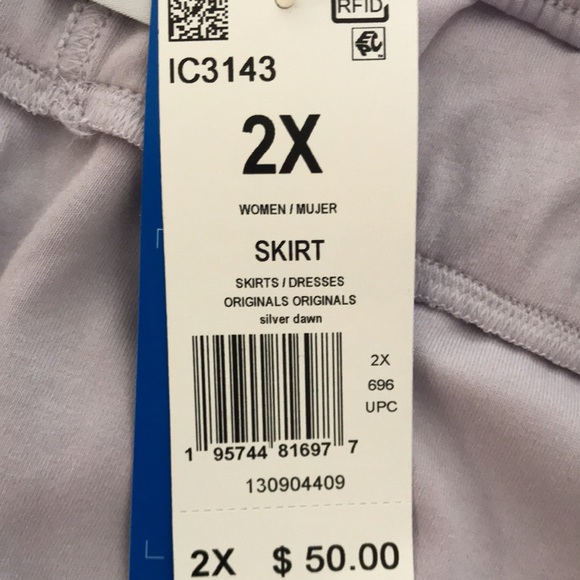Adidas Athletic/Athleisure Skirt, 2X, NWT! - Picture 7 of 9